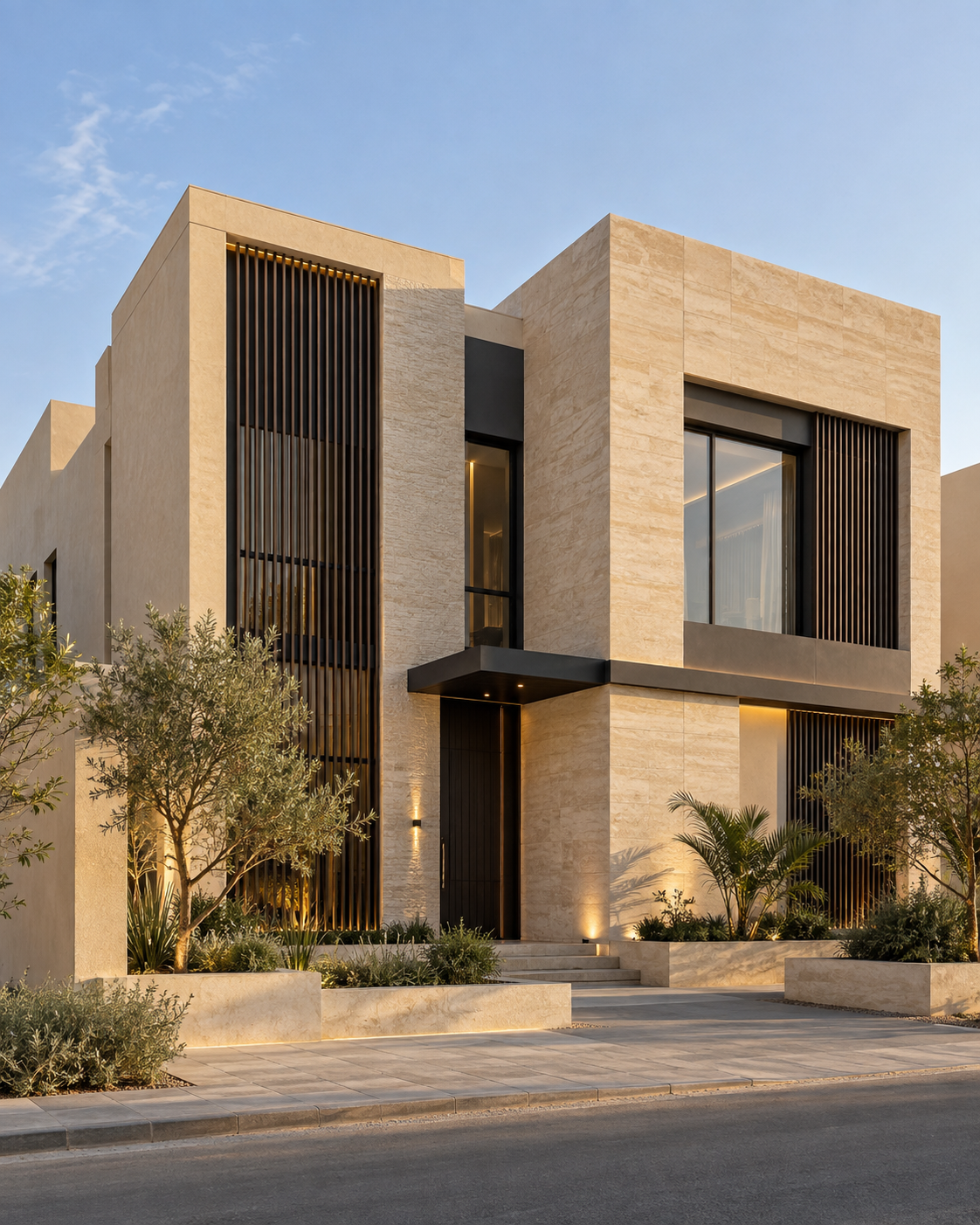 واجهة مشروع سكني حديث لألتيرا بروجيكتس في الرياض